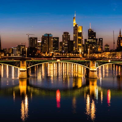 Frankfurts berühmte Skyline