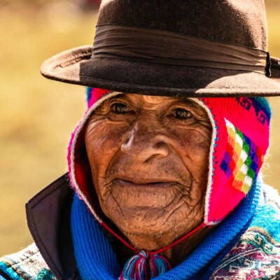 Don Vicente vom Titicaca-See in Bolivien